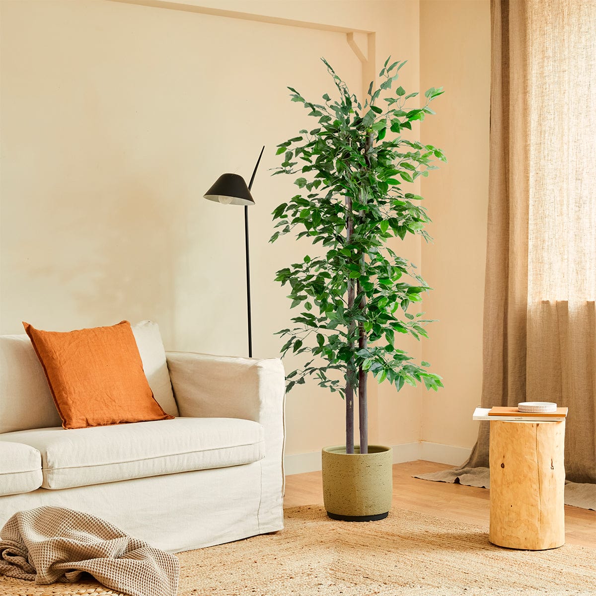 FEJKA Plante artificielle en pot, intérieur/extérieur bambou, 23 cm - IKEA